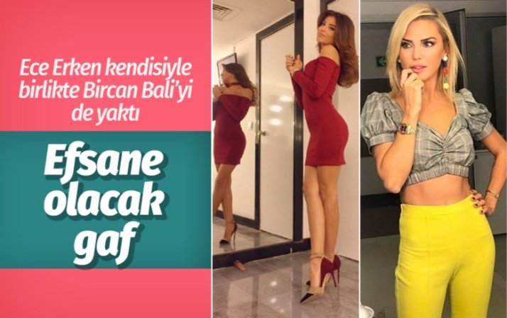 Ece Erken ve Bircan Bali'nin efsane olacak gaf