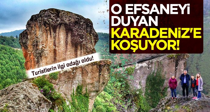 O efsaneyi duyan Karadeniz'e koşuyor!