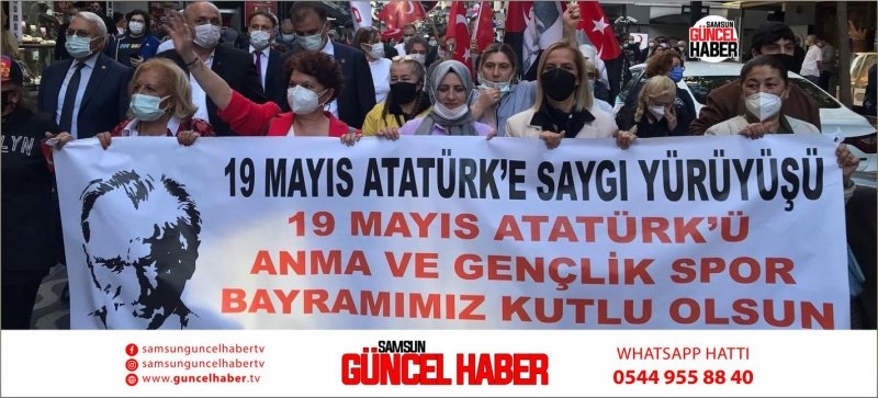 19 MAYIS ATATÜRK’E SAYGI YÜRÜYÜŞÜ