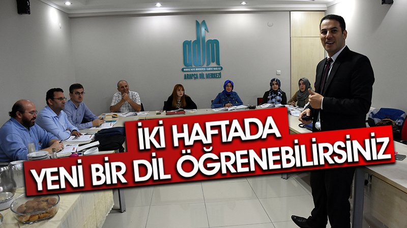 İKİ HAFTADA YENİ BİR DİL ÖĞRENEBİLİRSİNİZ