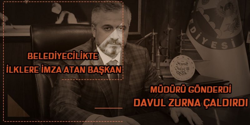 Ak Parti belediyeciliğinde ilklere imza atan başkan 