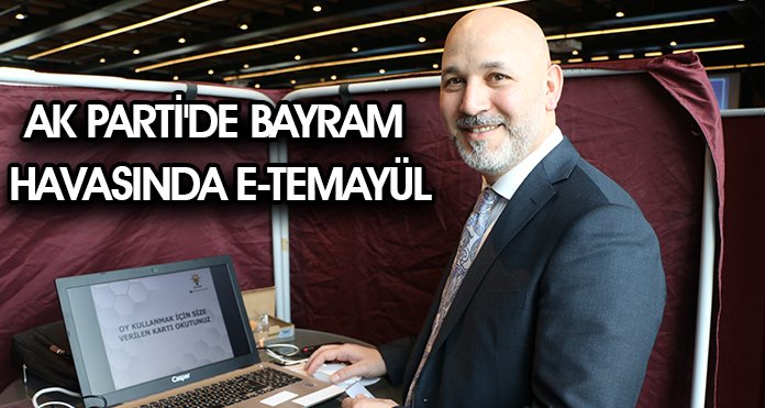 AK Parti'de bayram havasında e-temayül