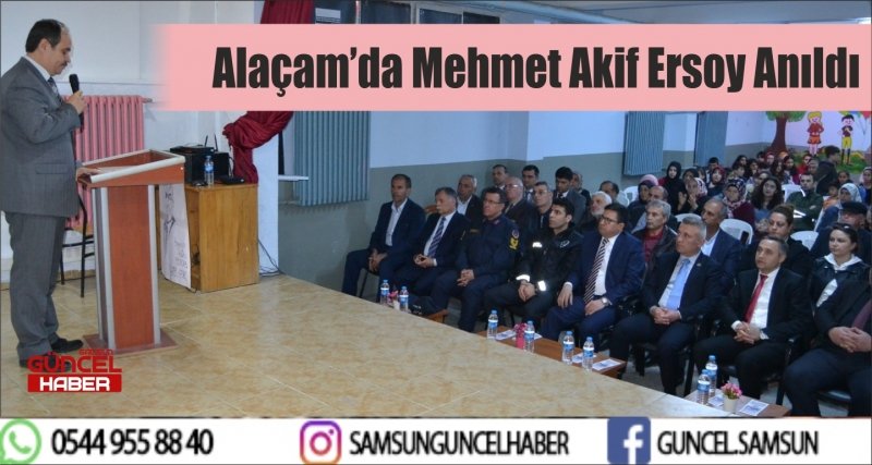 Alaçam’da Mehmet Akif Ersoy Anıldı   