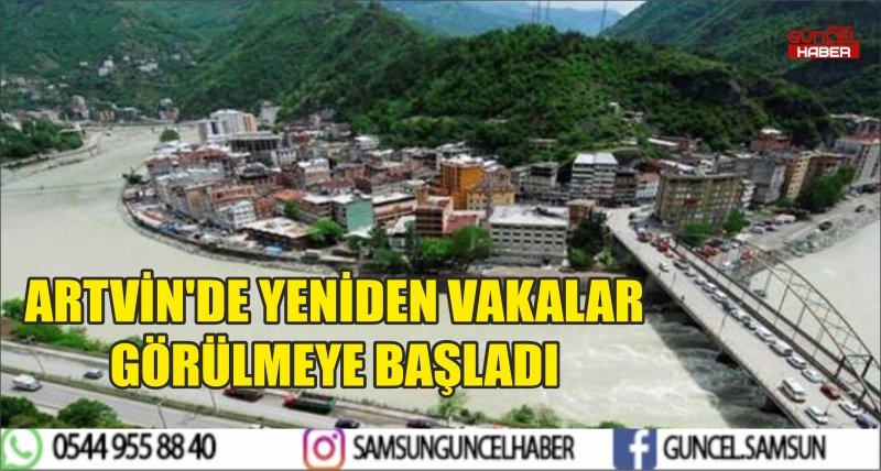 ARTVİN'DE YENİDEN VAKALAR GÖRÜLMEYE BAŞLADI