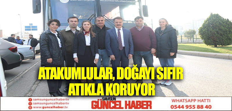 Atakumlular, doğayı sıfır atıkla koruyor