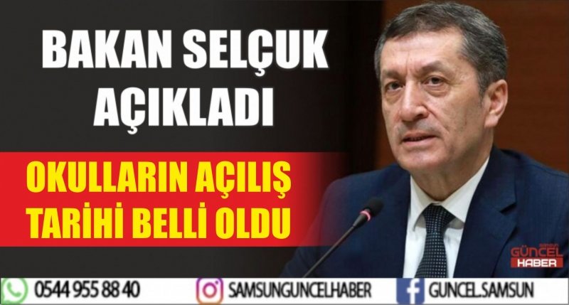 BAKAN SELÇUK AÇIKLADI