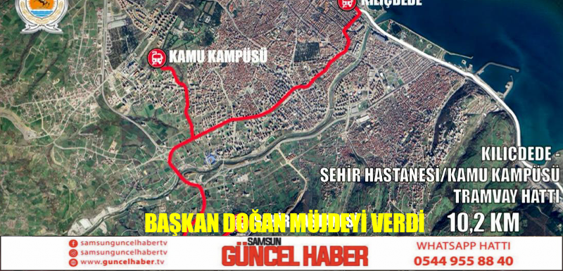 BAŞKAN DOĞAN MÜJDEYİ VERDİ