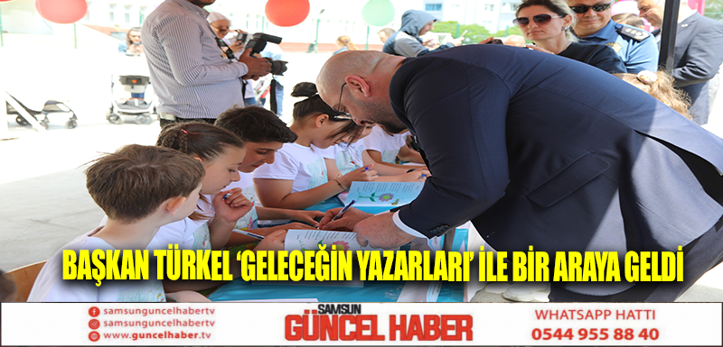 Başkan Türkel ‘Geleceğin Yazarları’ ile bir araya geldi