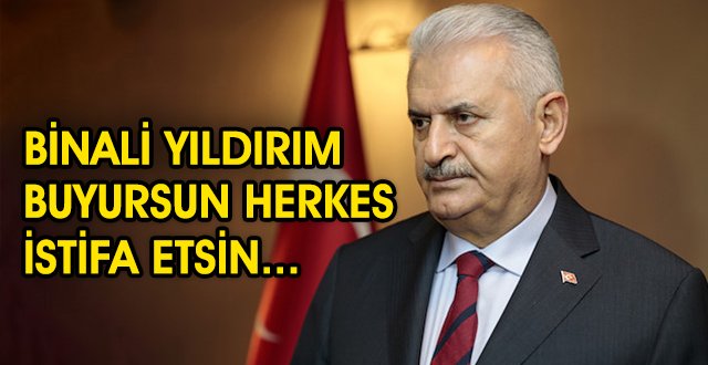 BİNALİ YILDIRIM AÇIKLAMALARDA BULUNDU!!!