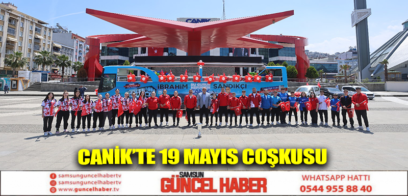 Canik’te 19 Mayıs Coşkusu 