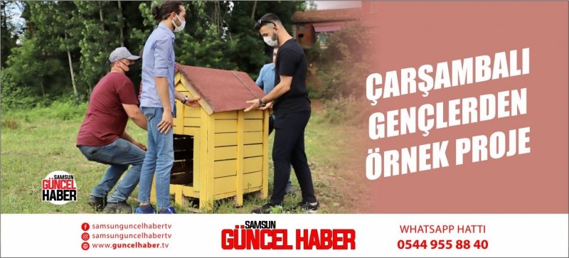 ÇARŞAMBALI GENÇLERDEN ÖRNEK PROJE