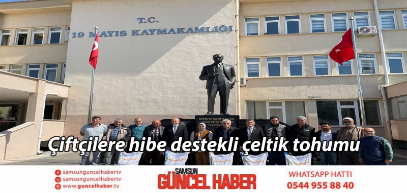 Çiftçilere hibe destekli çeltik tohumu