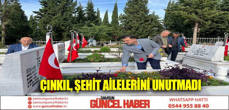 Çınkıl, şehit ailelerini unutmadı