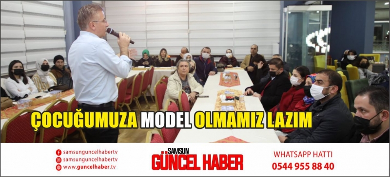 ÇOCUĞUMUZA MODEL OLMAMIZ LAZIM