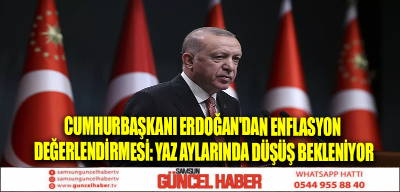 Cumhurbaşkanı Erdoğan'dan Enflasyon Değerlendirmesi: Yaz Aylarında Düşüş Bekleniyor