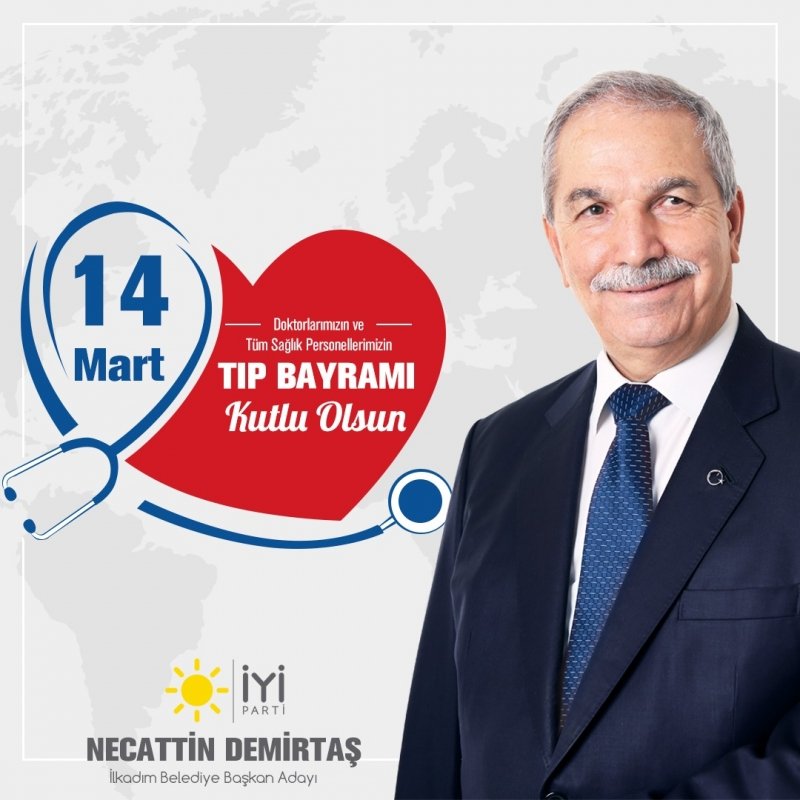 DEMİRTAŞ 14 MART TIP BAYRAMI'NI KUTLADI