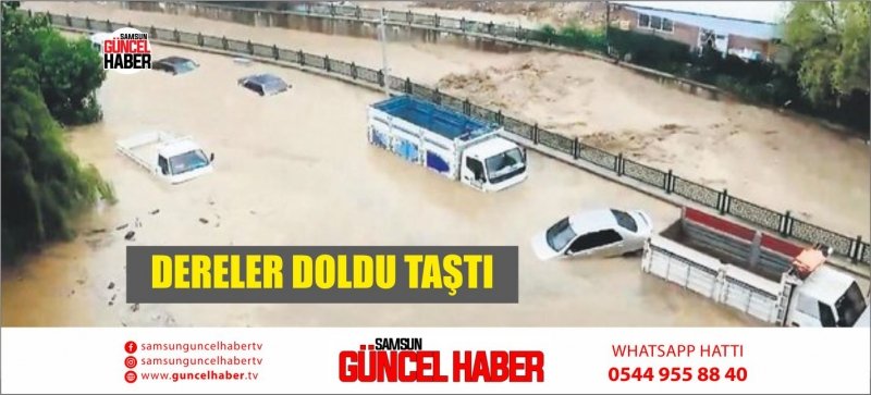 DERELER DOLDU TAŞTI