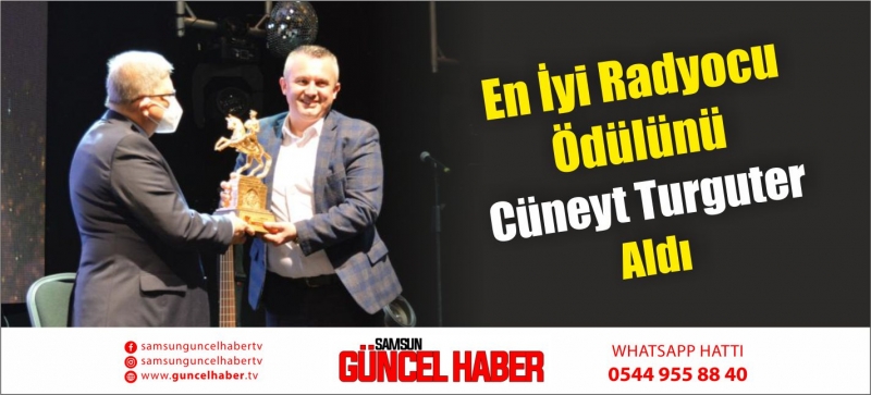 En İyi Radyocu Ödülünü Cüneyt Turguter Aldı