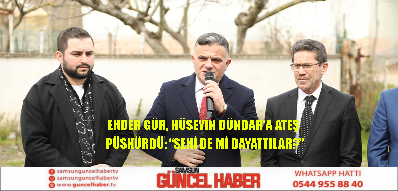 Ender Gür, Hüseyin Dündar’a ateş püskürdü: “Seni de mi dayattılar?”