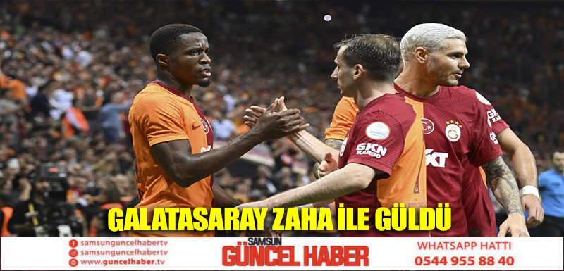 GALATASARAY ZAHA İLE GÜLDÜ