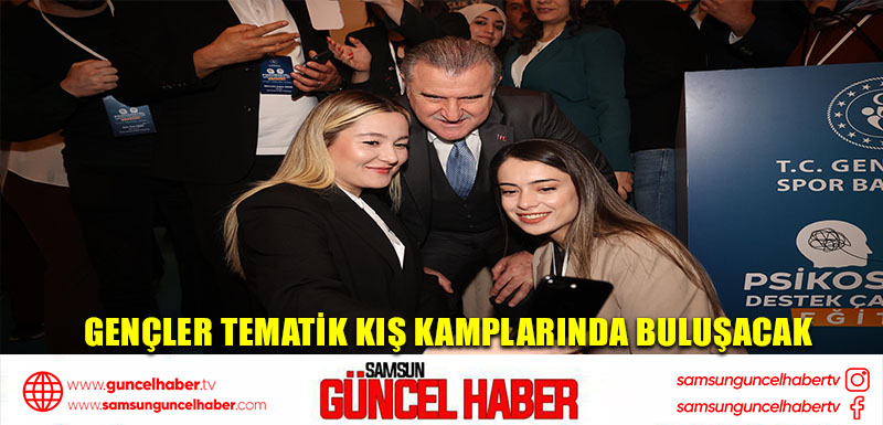 Gençler tematik kış kamplarında buluşacak