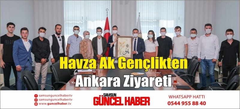 Havza Ak Gençlikten Ankara Ziyareti