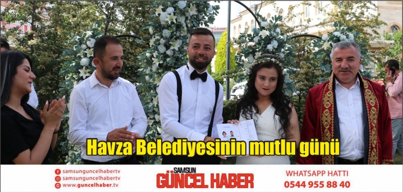 Havza Belediyesinin mutlu günü