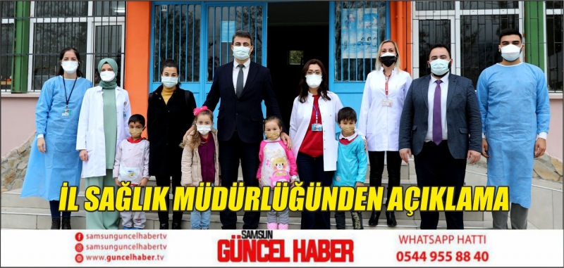 İL SAĞLIK MÜDÜRLÜĞÜNDEN AÇIKLAMA