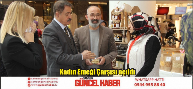 Kadın Emeği Çarşısı açıldı