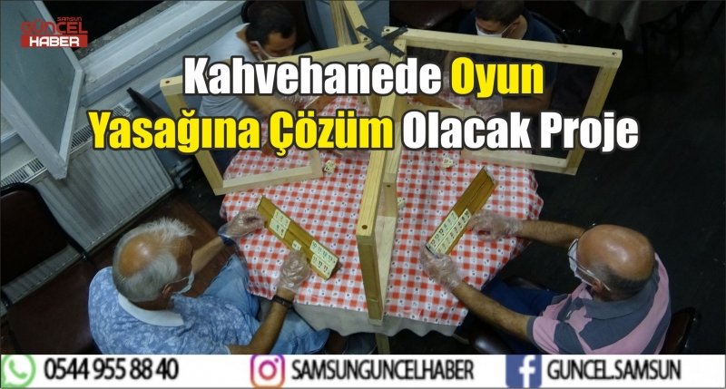 Kahvehanede Oyun Yasağına Çözüm Olacak Proje 