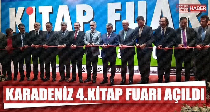 Karadeniz 4. Kitap Fuarı Açıldı