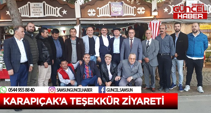 KARAPIÇAK’A TEŞEKKÜR ZİYARETİ