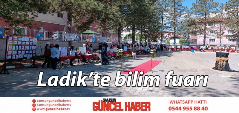 Ladik’te bilim fuarı