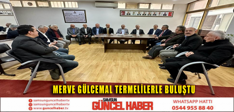 Merve Gülcemal, Termelilerle buluştu