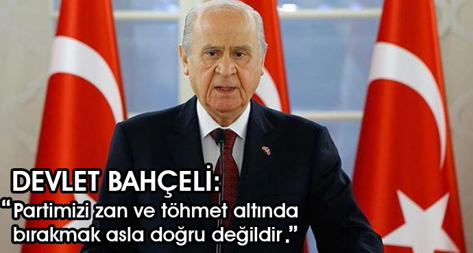 MHP Lideri Bahçeli: 