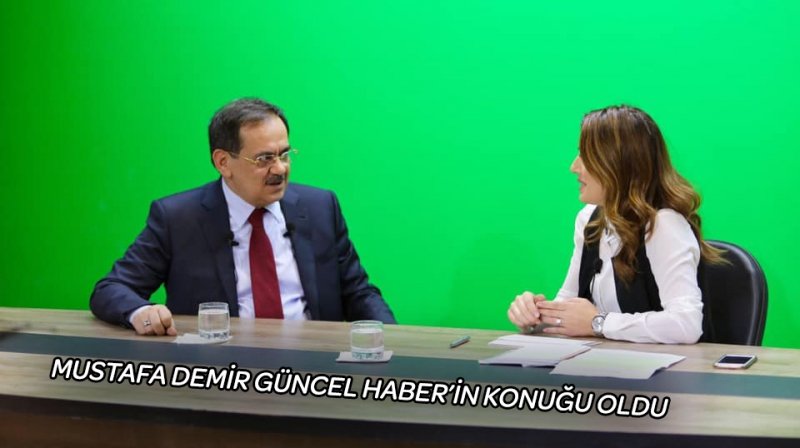 MUSTAFA DEMİR GUNCEL HABER TV'NİN KONUĞU OLDU!