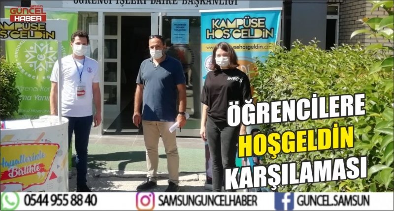 ÖĞRENCİLERE HOŞGELDİN KARŞILAMASI