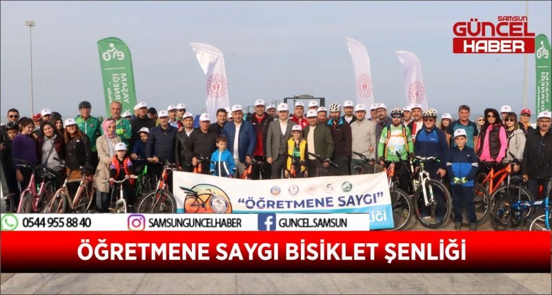 ÖĞRETMENE SAYGI BİSİKLET ŞENLİĞİ