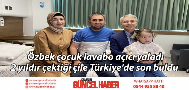 Özbek çocuk lavabo açıcı yaladı, 2 yıldır çektiği çile Türkiye'de son buldu