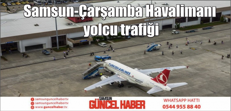 Samsun-Çarşamba Havalimanı yolcu trafiği