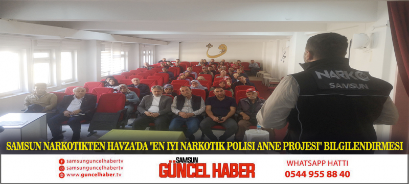 Samsun Narkotikten Havza'da 