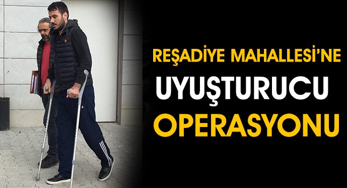 Samsun Reşadiye Mahallesine Uyuşturucu Operasyonu