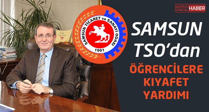 Samsun TSO’dan öğrencilere giyim yardımı