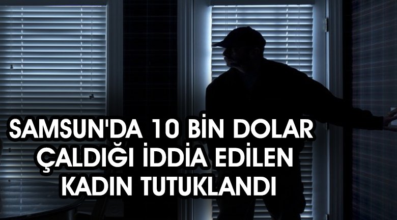 Samsun'da 10 Bin Dolar Çaldığı İddia Edilen Kadın Tutuklandı