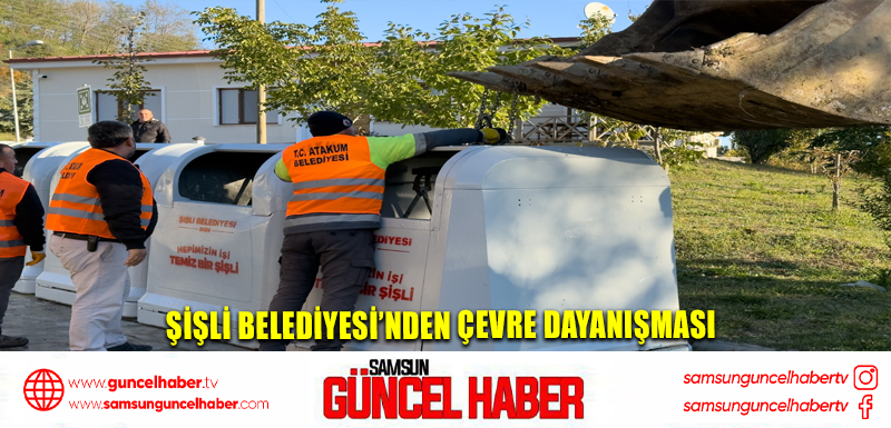 Şişli Belediyesi’nden çevre dayanışması