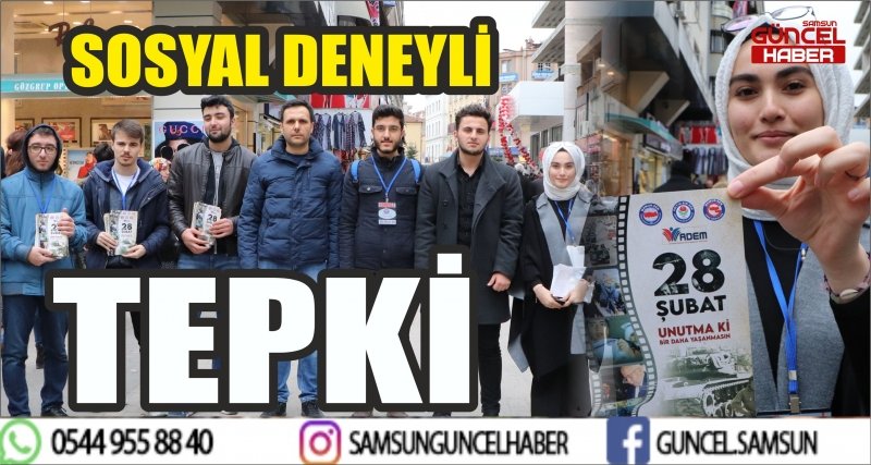 SOSYAL DENEYLİ TEPKİ