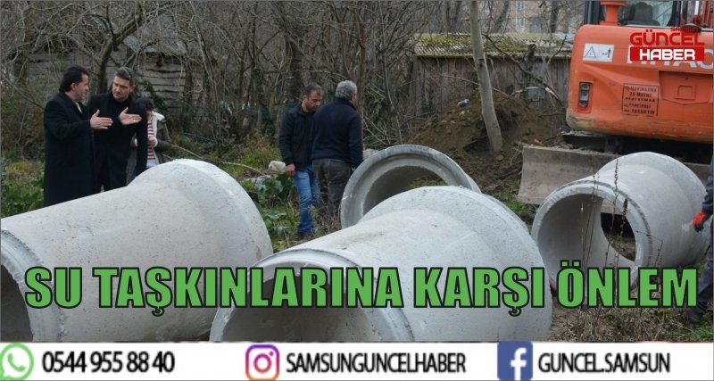 SU TAŞKINLARINA KARŞI ÖNLEM