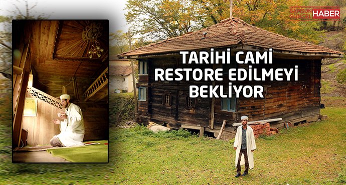 Tarihi cami restore edilmeyi bekliyor