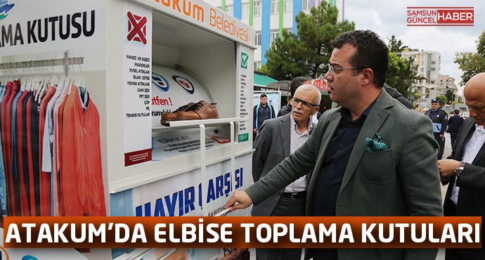 Taşçı, Giysi toplama kutuları 30 noktada