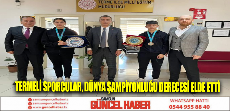 Termeli sporcular, dünya şampiyonluğu derecesi elde etti